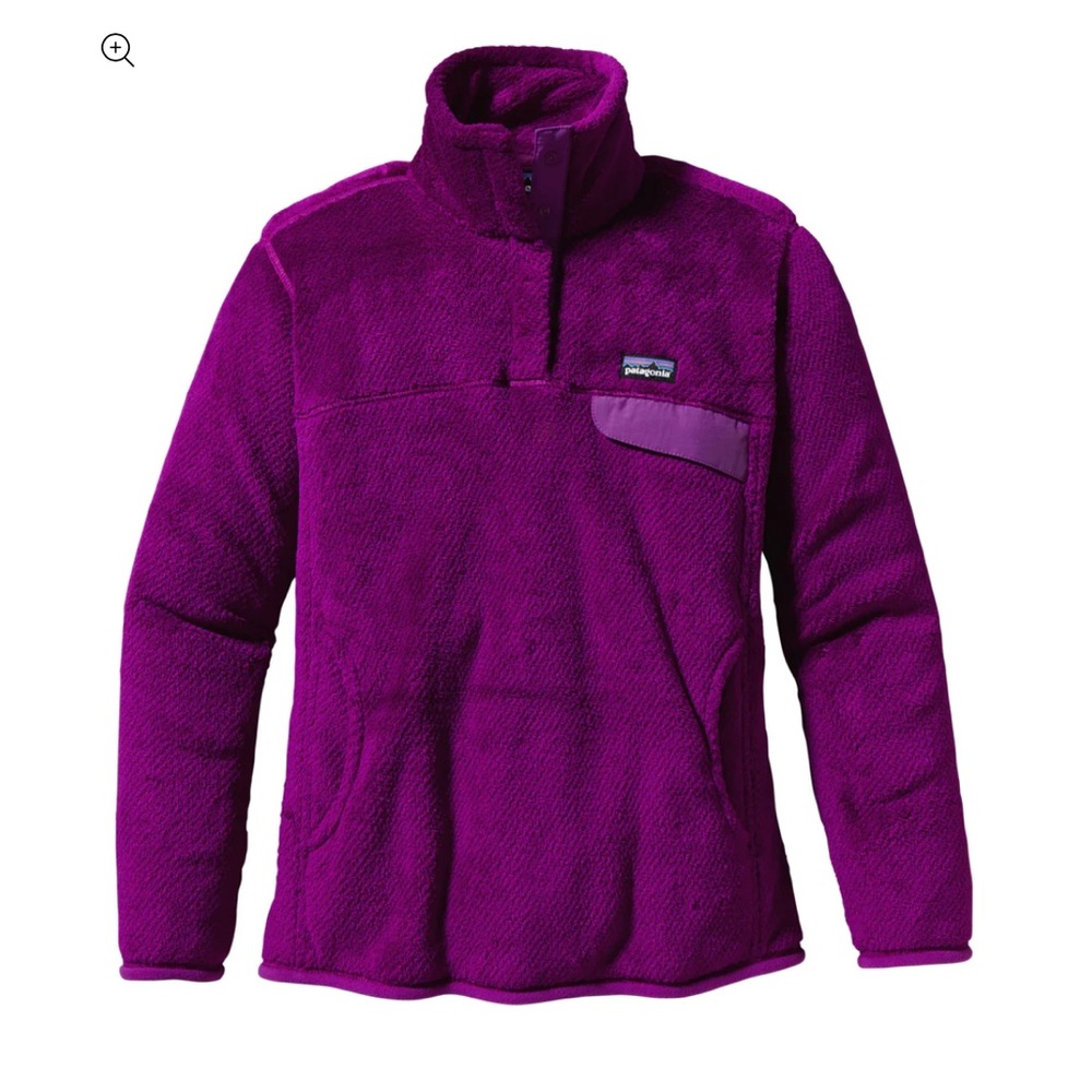 Patagonia Women's Snap-T Fleece Pullover Purple Size Small
